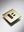Picture of Rako WLF- Polished Brass Screwless cover plate for wired modular control panel